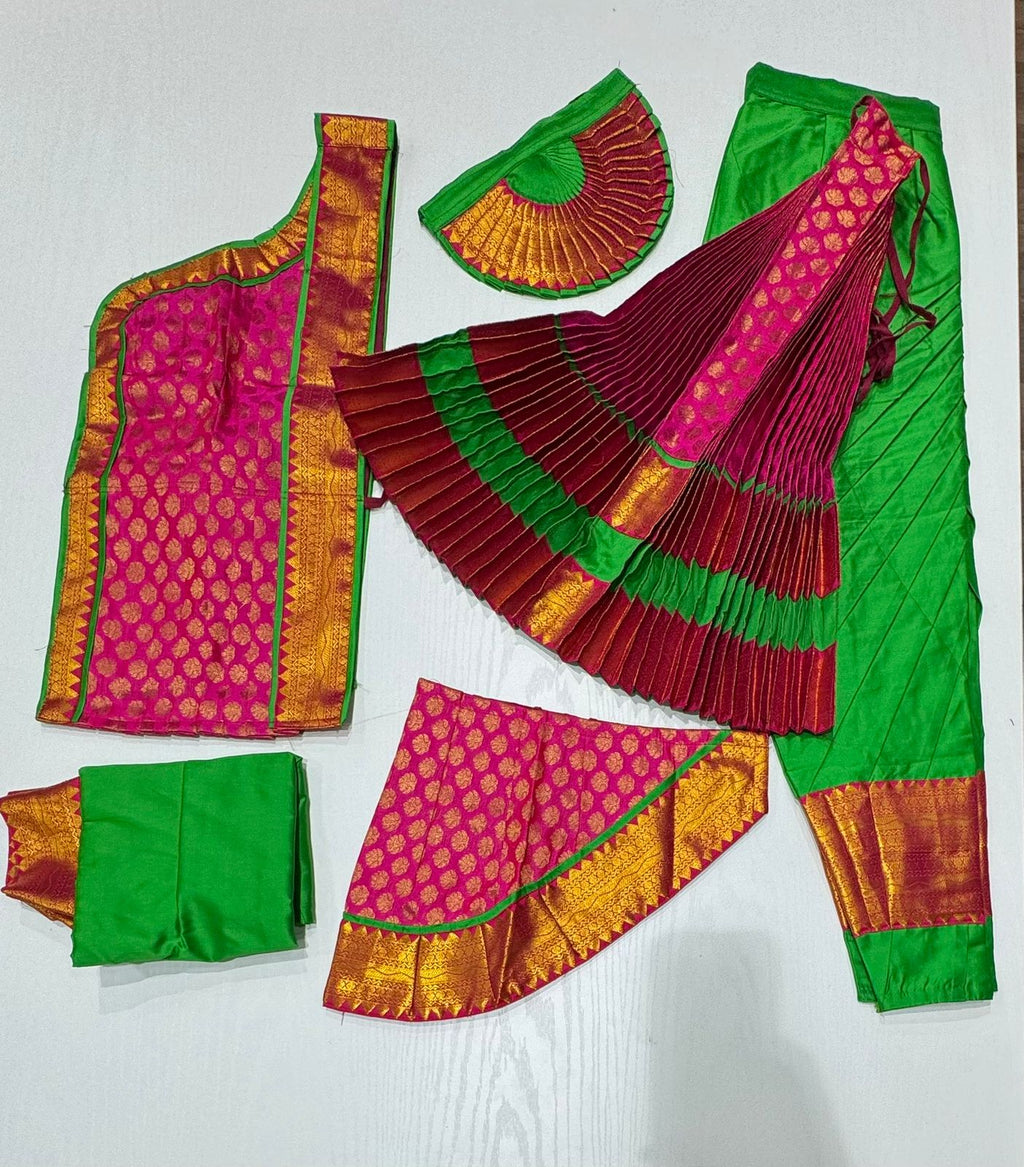 Professional Bharatanatyam Costume - Rental