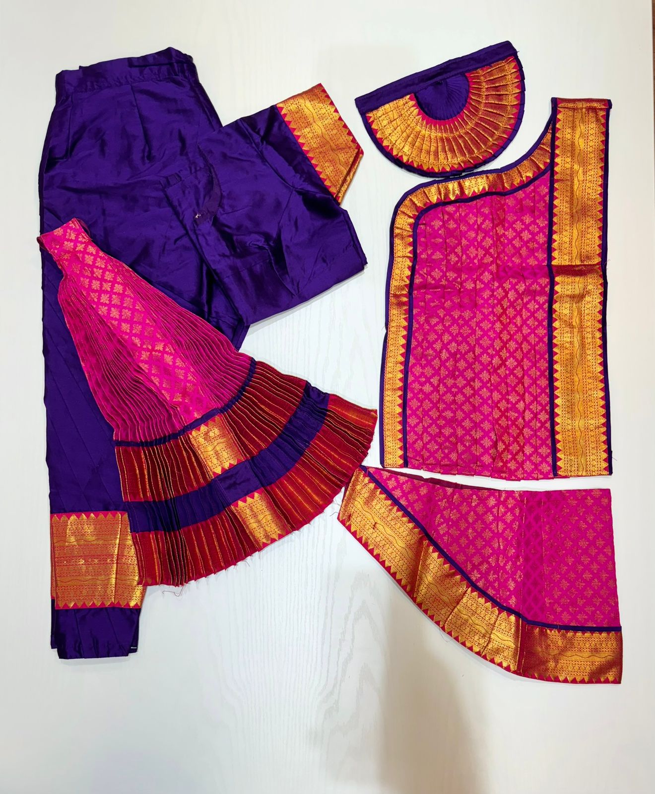 open lace back dress Buy Bharatanatyam Dress Readymade Royal Blue And Pink Color Costume  Bharatnatyam (24 INCHES) Online at Low Prices in India main image 1