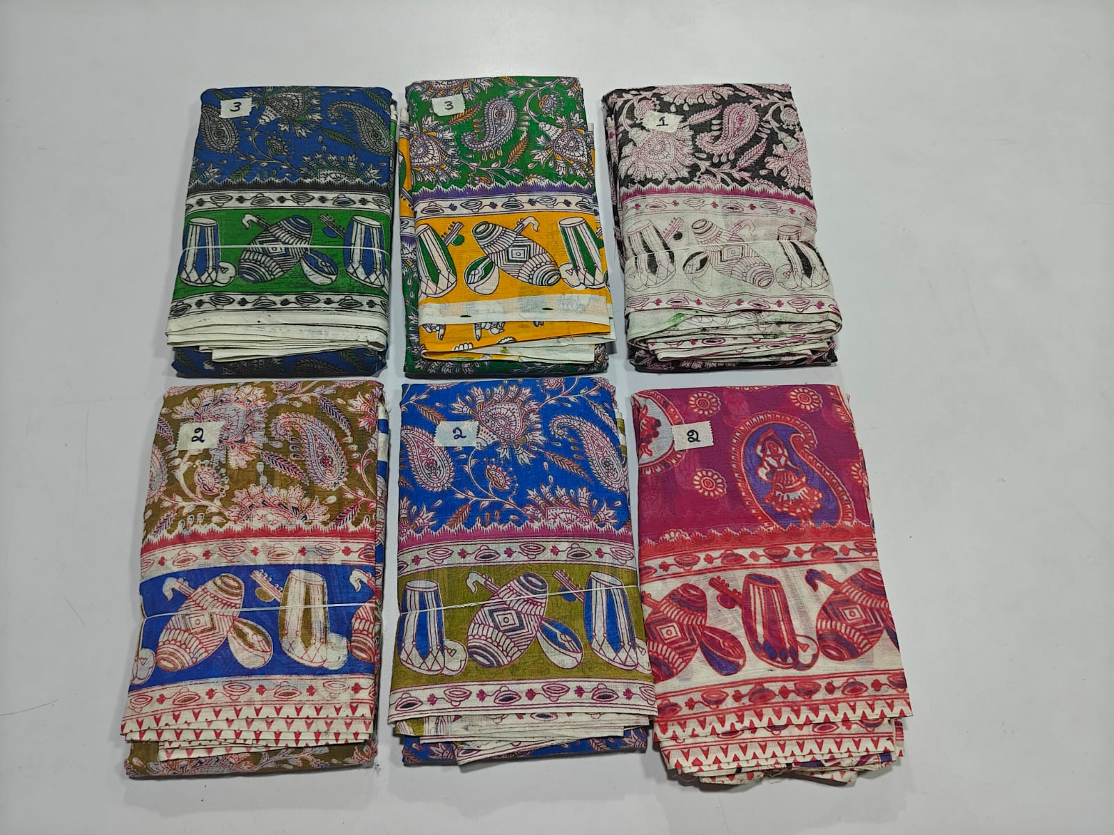 Dance Practice Sarees – Bharatanatyam Half Saree (Multiple Colours Available)