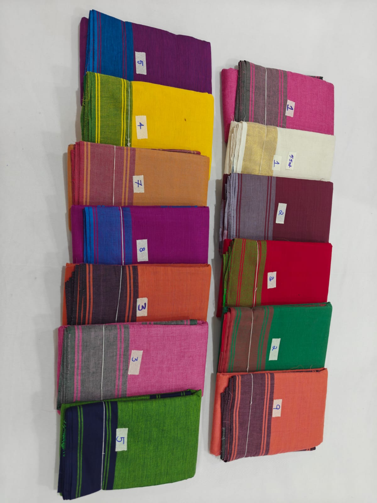 Dance Practice Sarees – Bharatanatyam Half Saree (Multiple Colours Available)