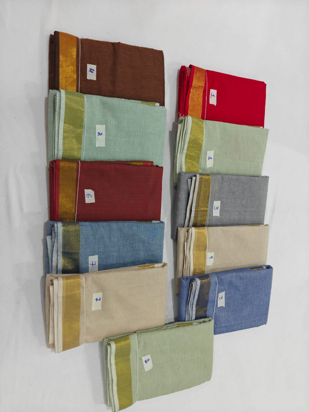 Dance Practice Sarees – Bharatanatyam Half Saree (Multiple Colours Available)