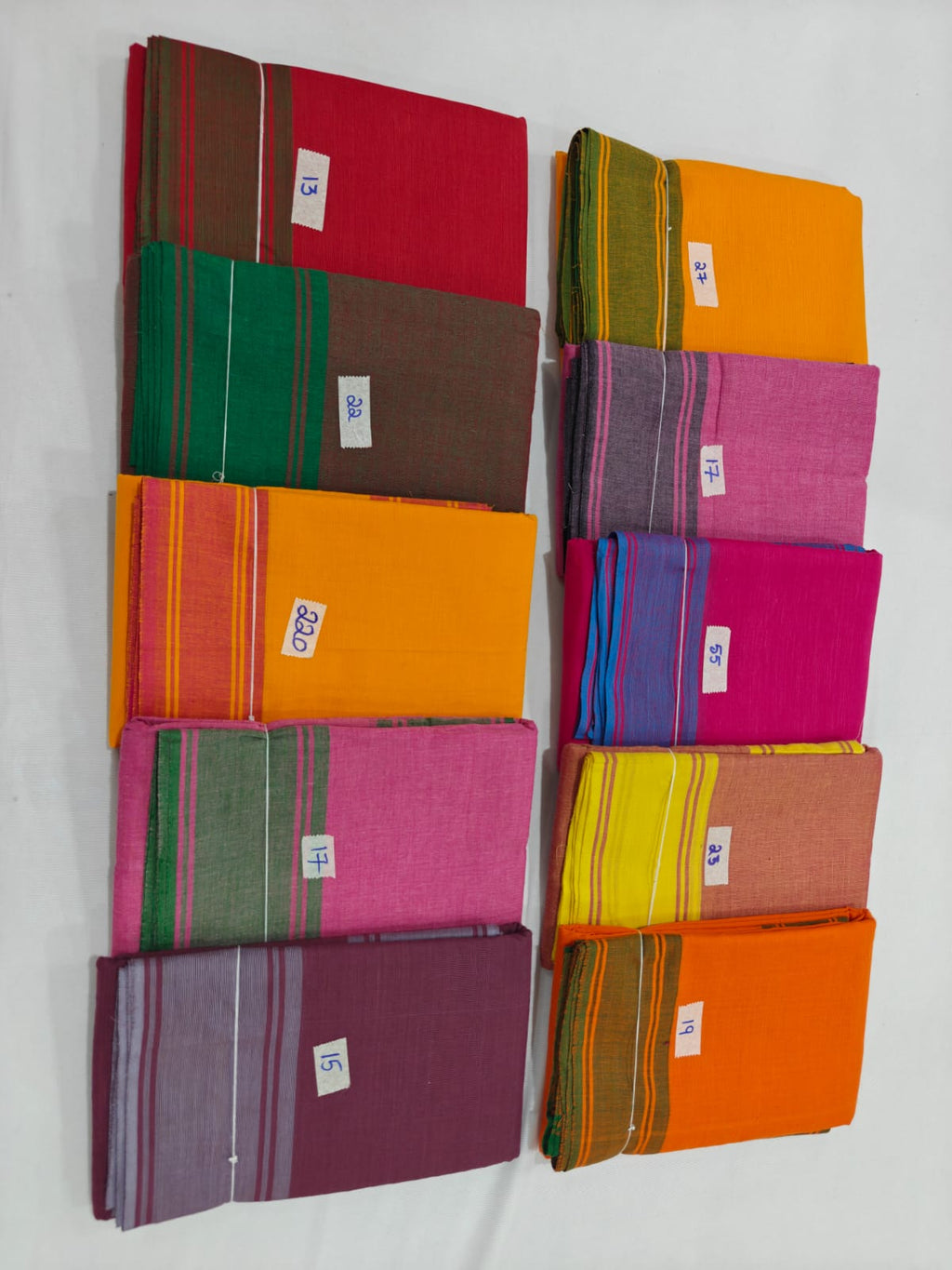 Dance Practice Sarees – Bharatanatyam Half Saree (Multiple Colours Available)