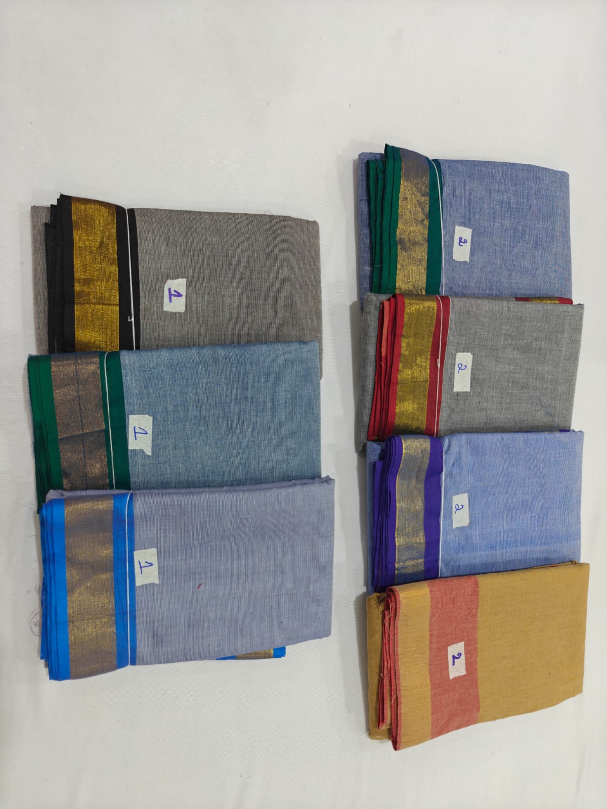 Dance Practice Sarees – Bharatanatyam Half Saree (Multiple Colours Available)