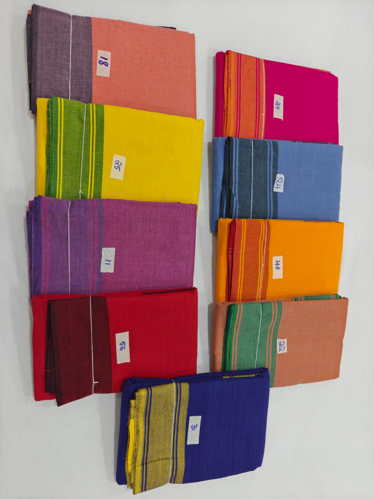 Dance Practice Sarees – Bharatanatyam Half Saree (Multiple Colours Available)