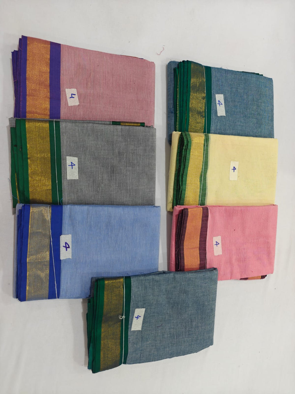 Dance Practice Sarees – Bharatanatyam Half Saree (Multiple Colours Available)