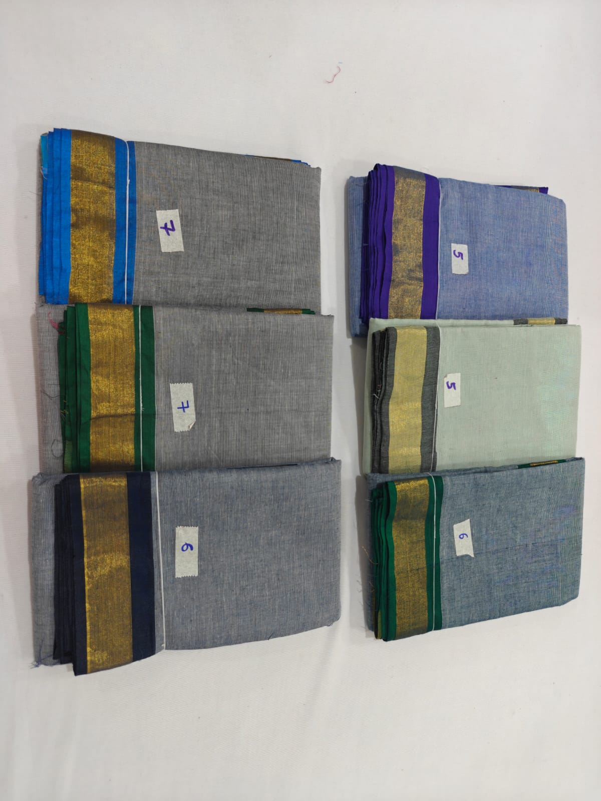Dance Practice Sarees – Bharatanatyam Half Saree (Multiple Colours Available)