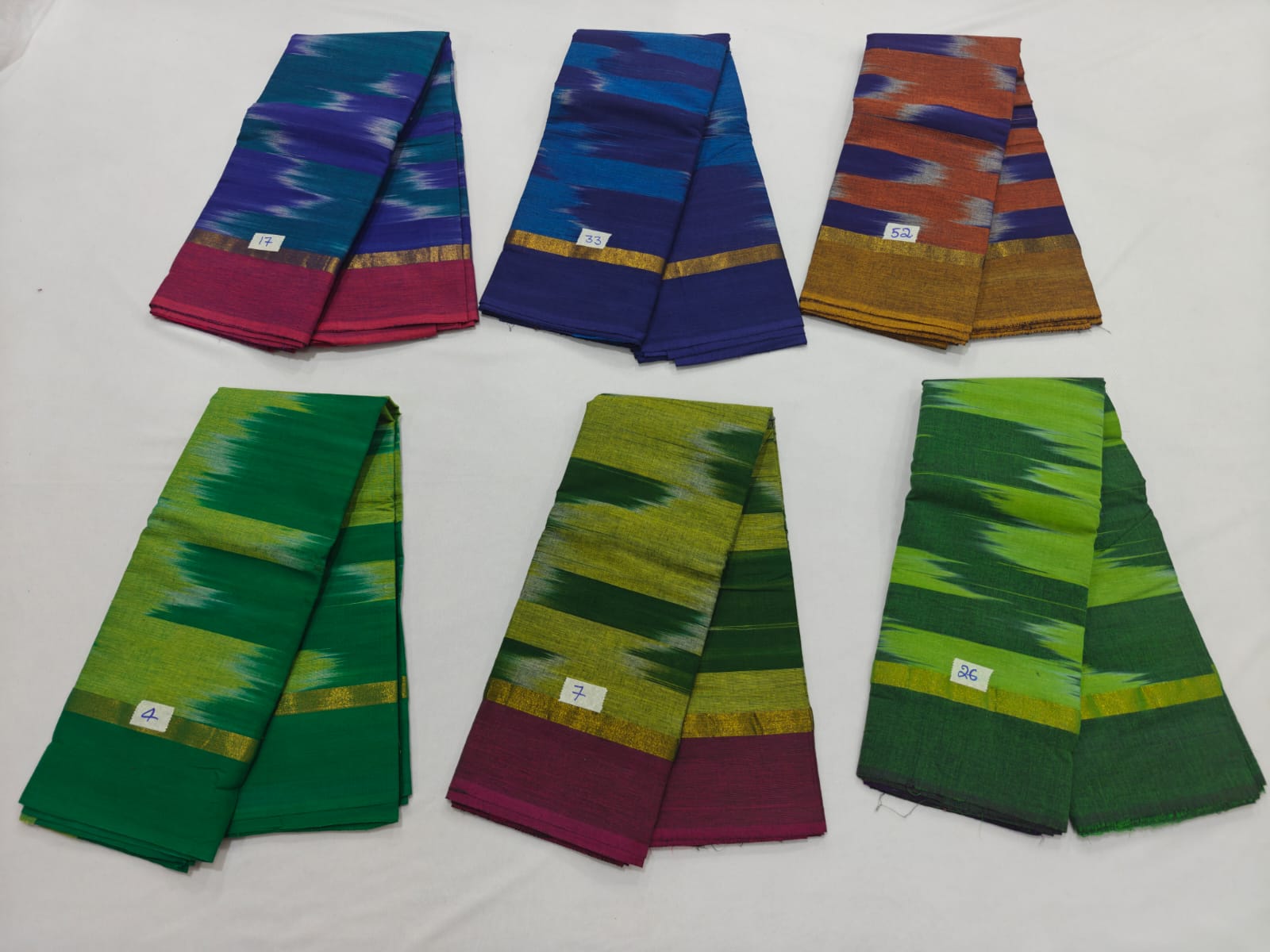 Dance Practice Sarees – Bharatanatyam Half Saree (Multiple Colours Available)