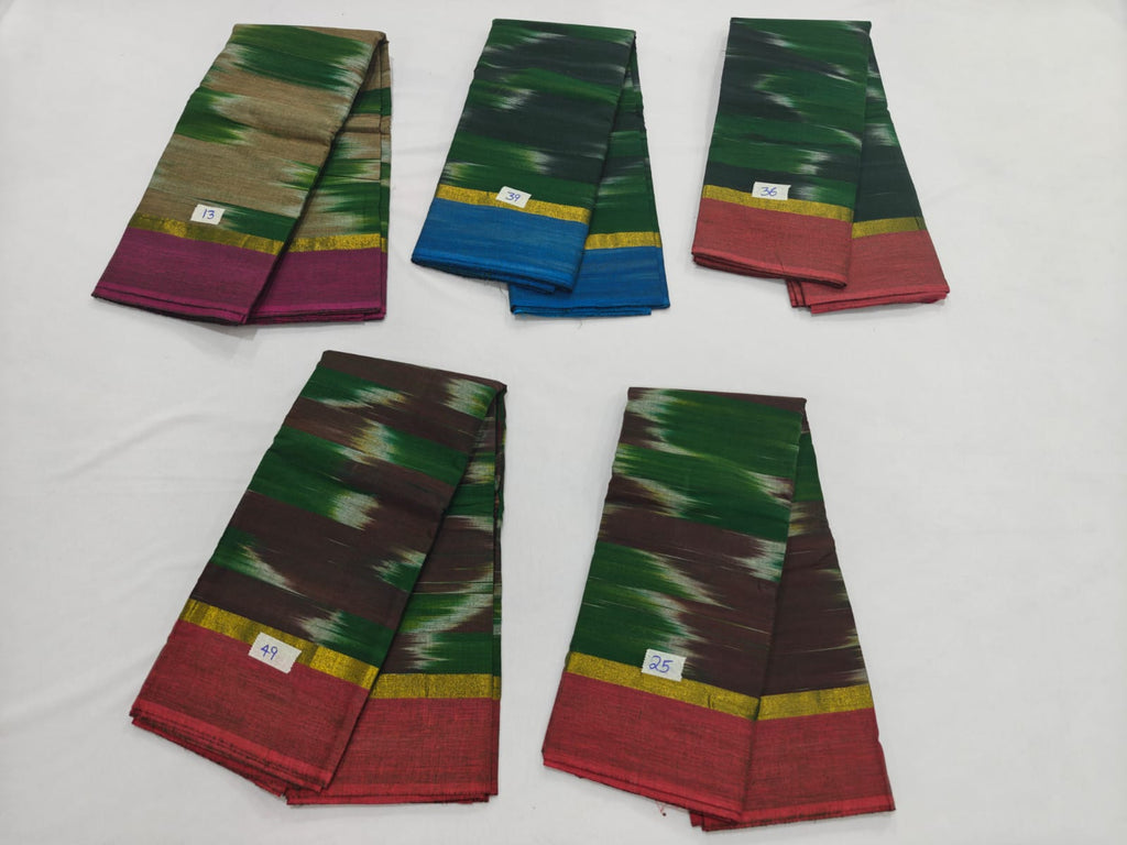 Dance Practice Sarees – Bharatanatyam Half Saree (Multiple Colours Available)