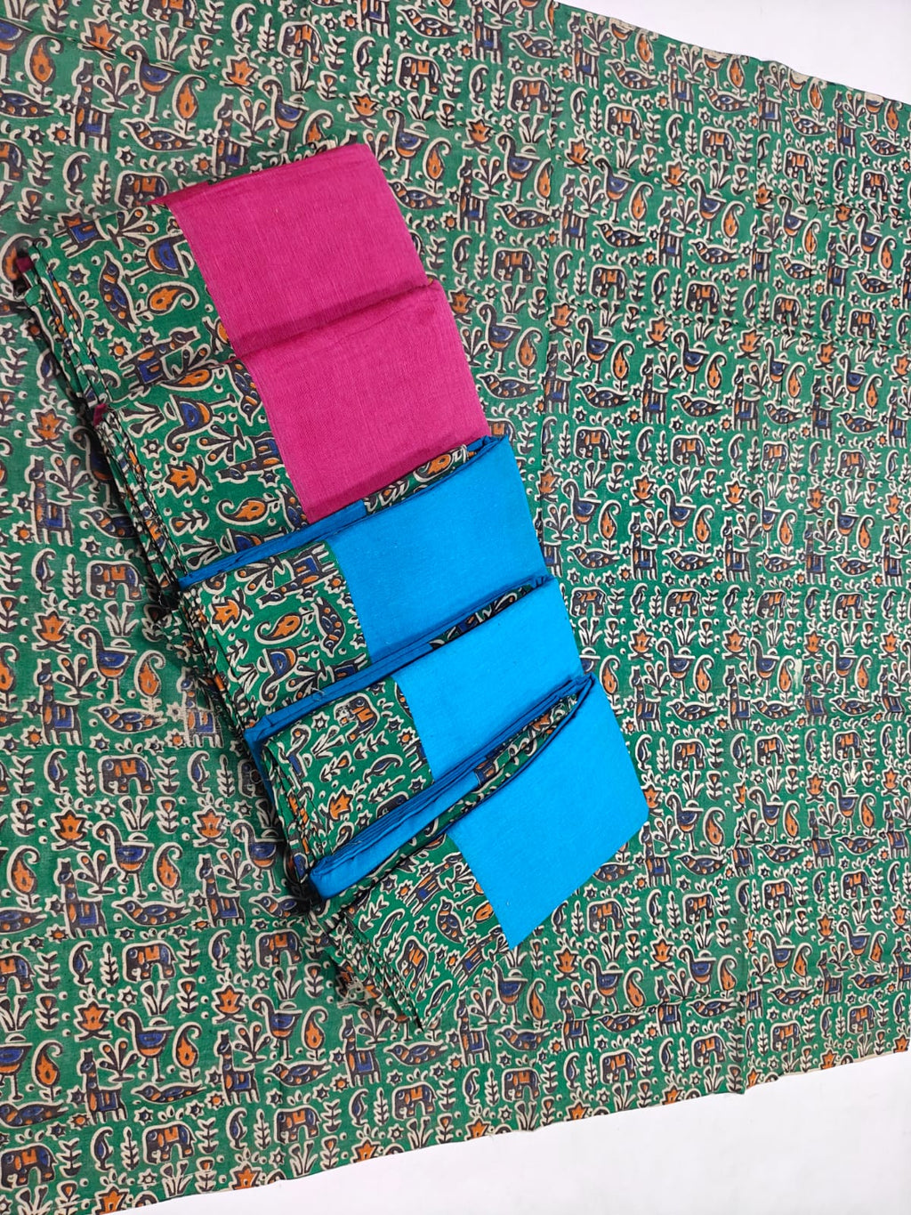 Dance Practice Sarees – Bharatanatyam Half Saree (Multiple Colours Available)