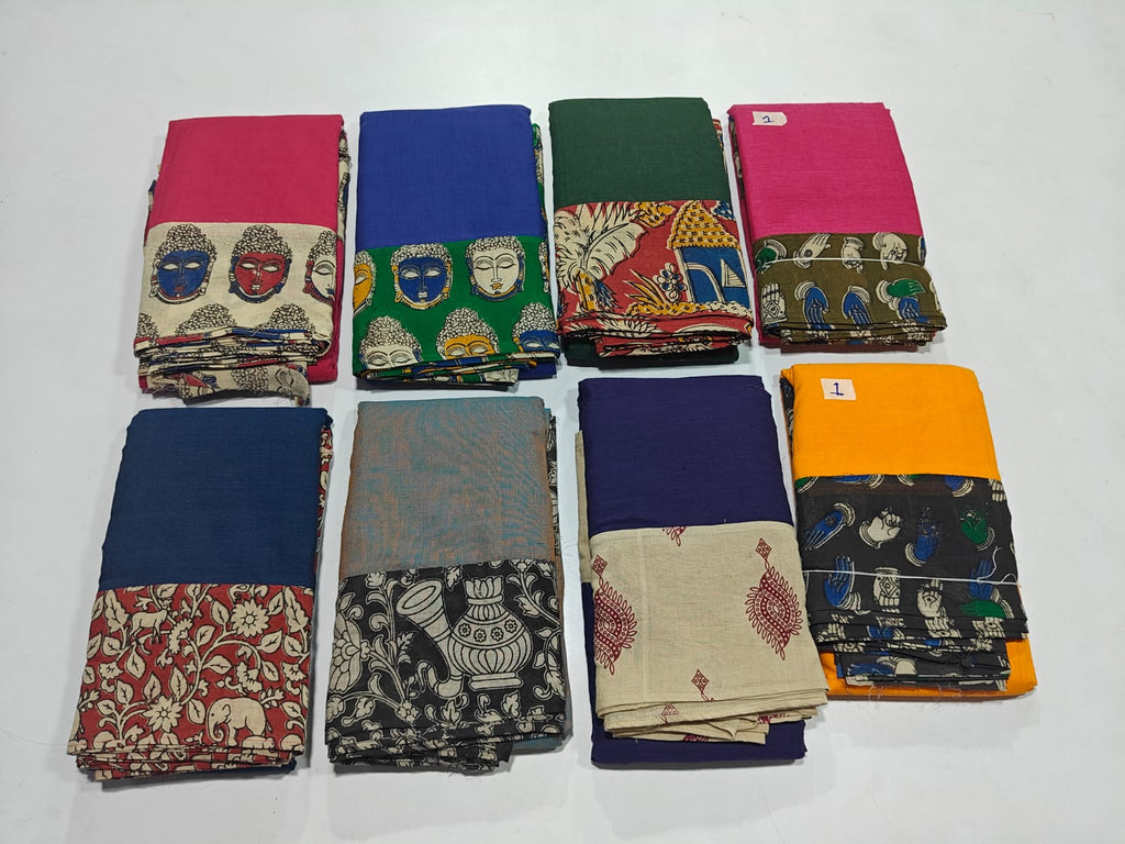 Dance Practice Sarees – Bharatanatyam Half Saree (Multiple Colours Available)