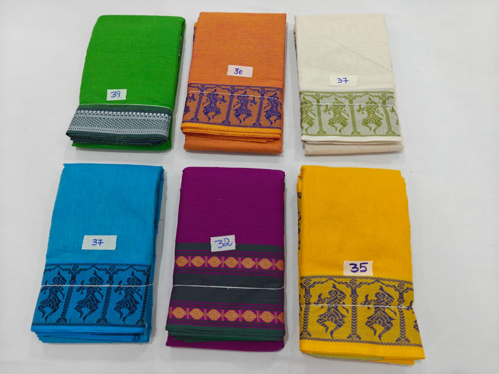 Dance Practice Sarees – Bharatanatyam Half Saree (Multiple Colours Available)