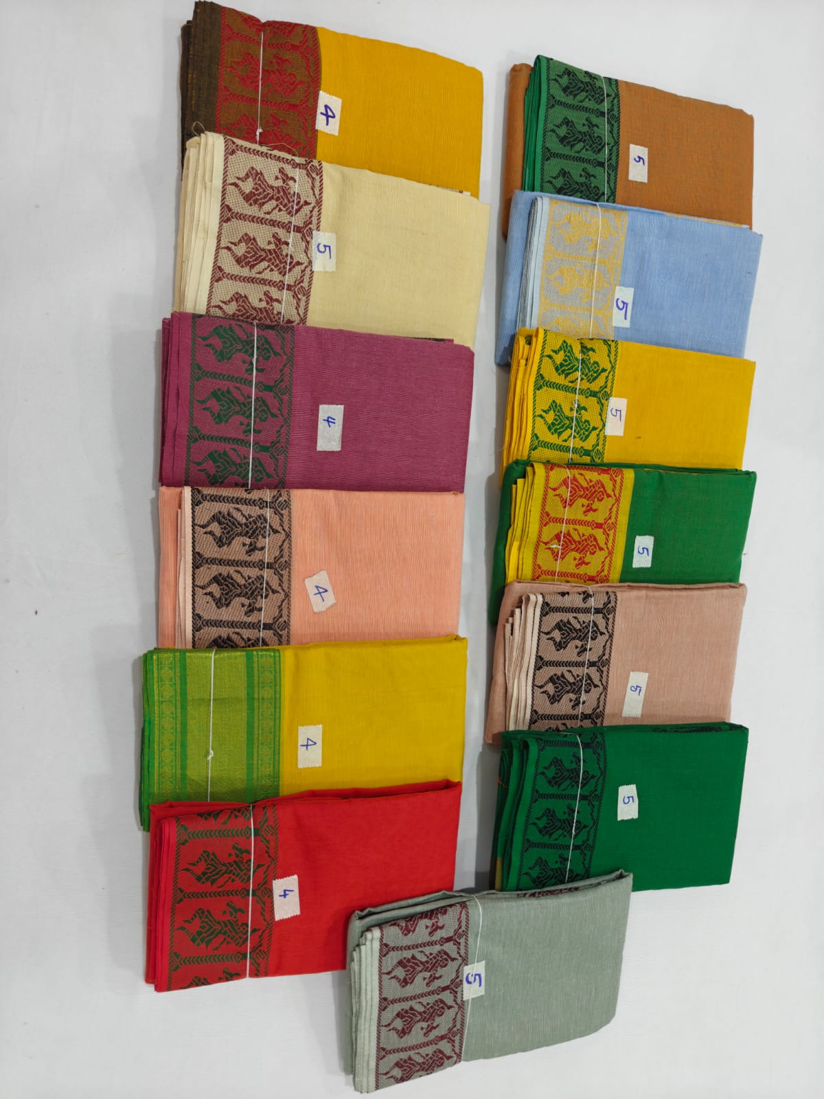 Dance Practice Sarees – Bharatanatyam Half Saree (Multiple Colours Available)