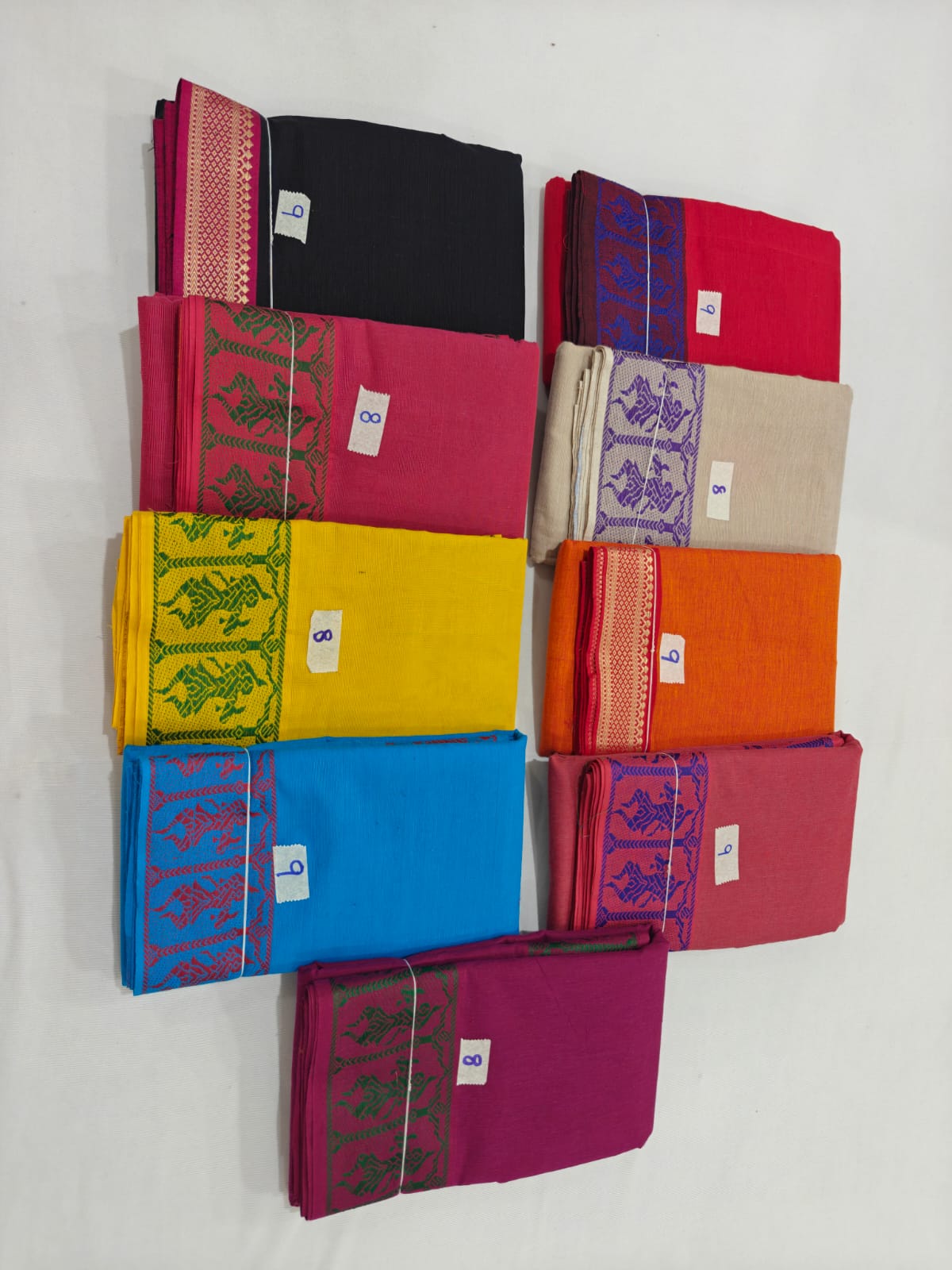 Dance Practice Sarees – Bharatanatyam Half Saree (Multiple Colours Available)