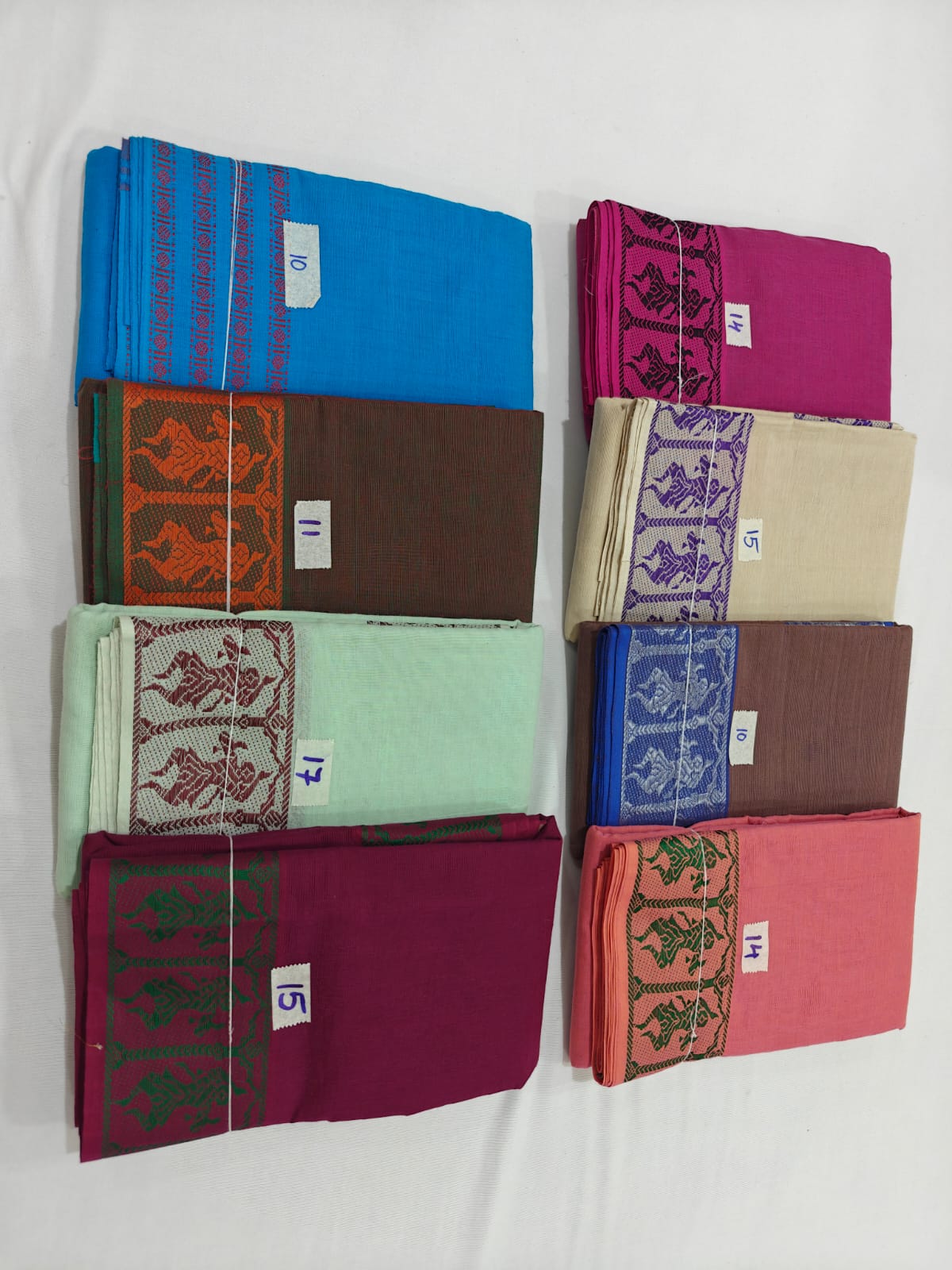 Dance Practice Sarees – Bharatanatyam Half Saree (Multiple Colours Available)