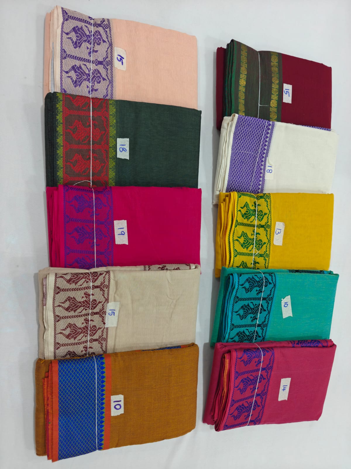 Dance Practice Sarees – Bharatanatyam Half Saree (Multiple Colours Available)