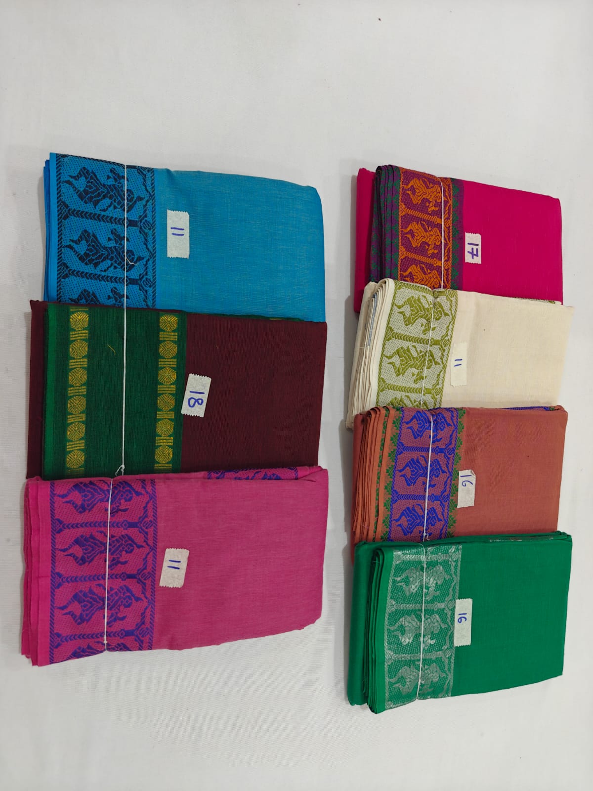 Dance Practice Sarees – Bharatanatyam Half Saree (Multiple Colours Available)