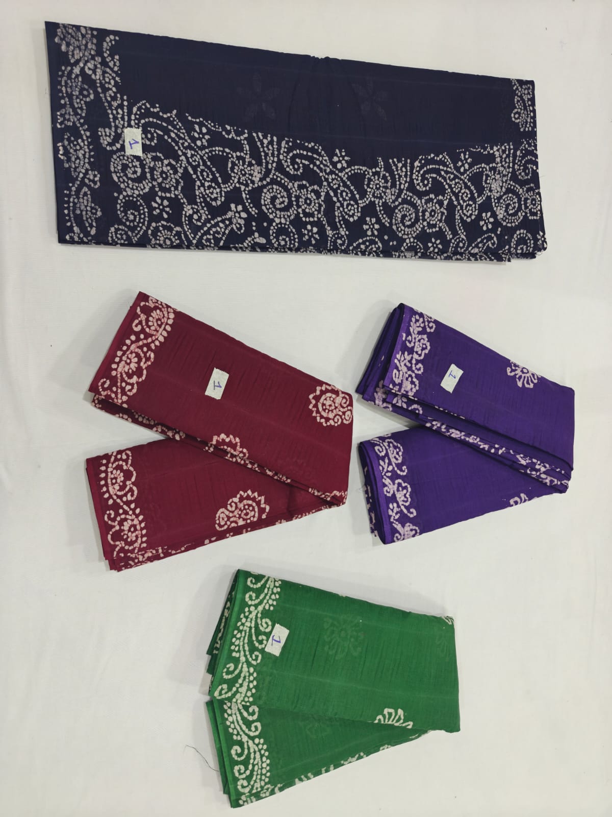 Dance Practice Sarees – Bharatanatyam Half Saree (Multiple Colours Available)