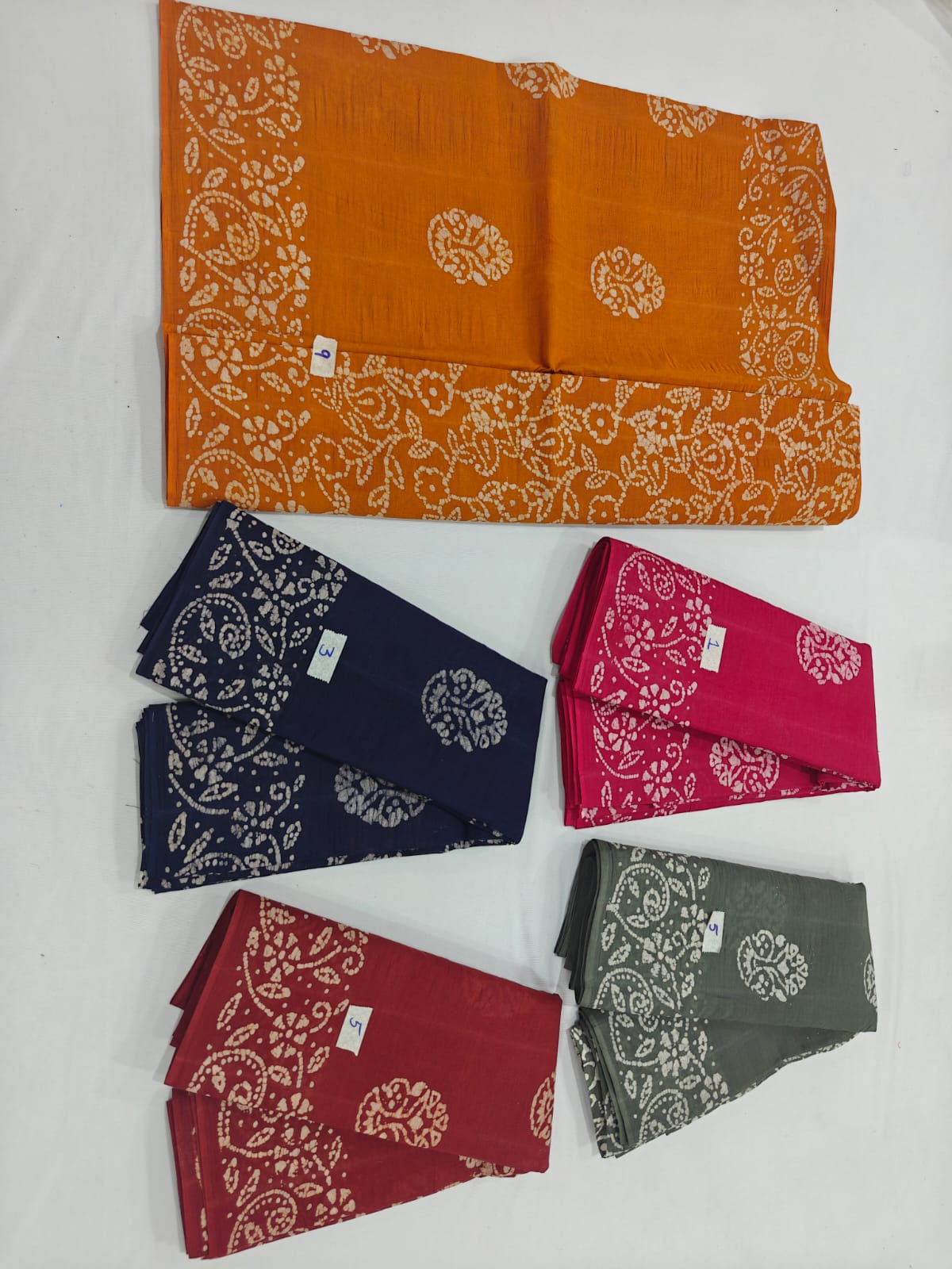 Dance Practice Sarees – Bharatanatyam Half Saree (Multiple Colours Available)