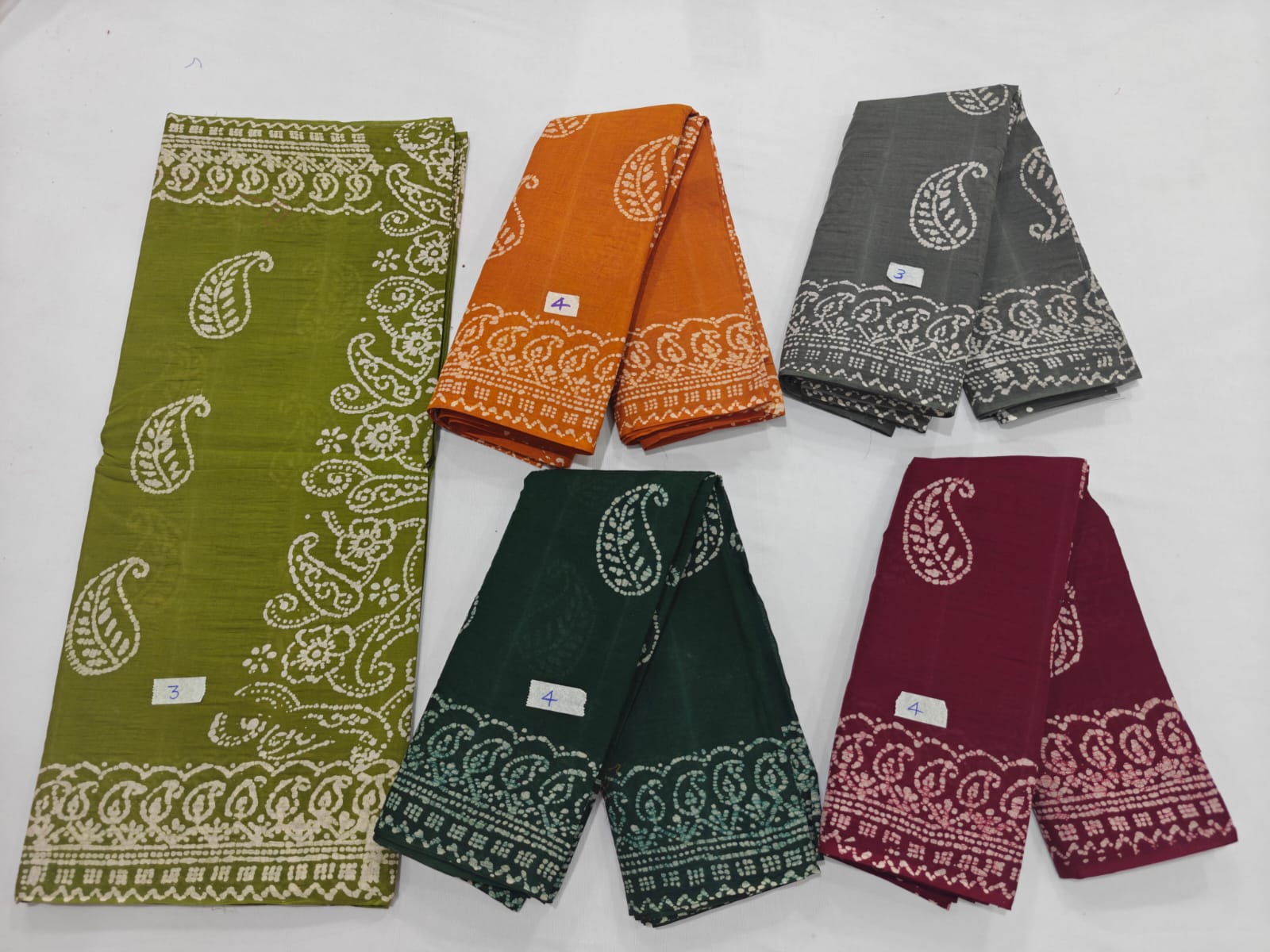 Dance Practice Sarees – Bharatanatyam Half Saree (Multiple Colours Available)