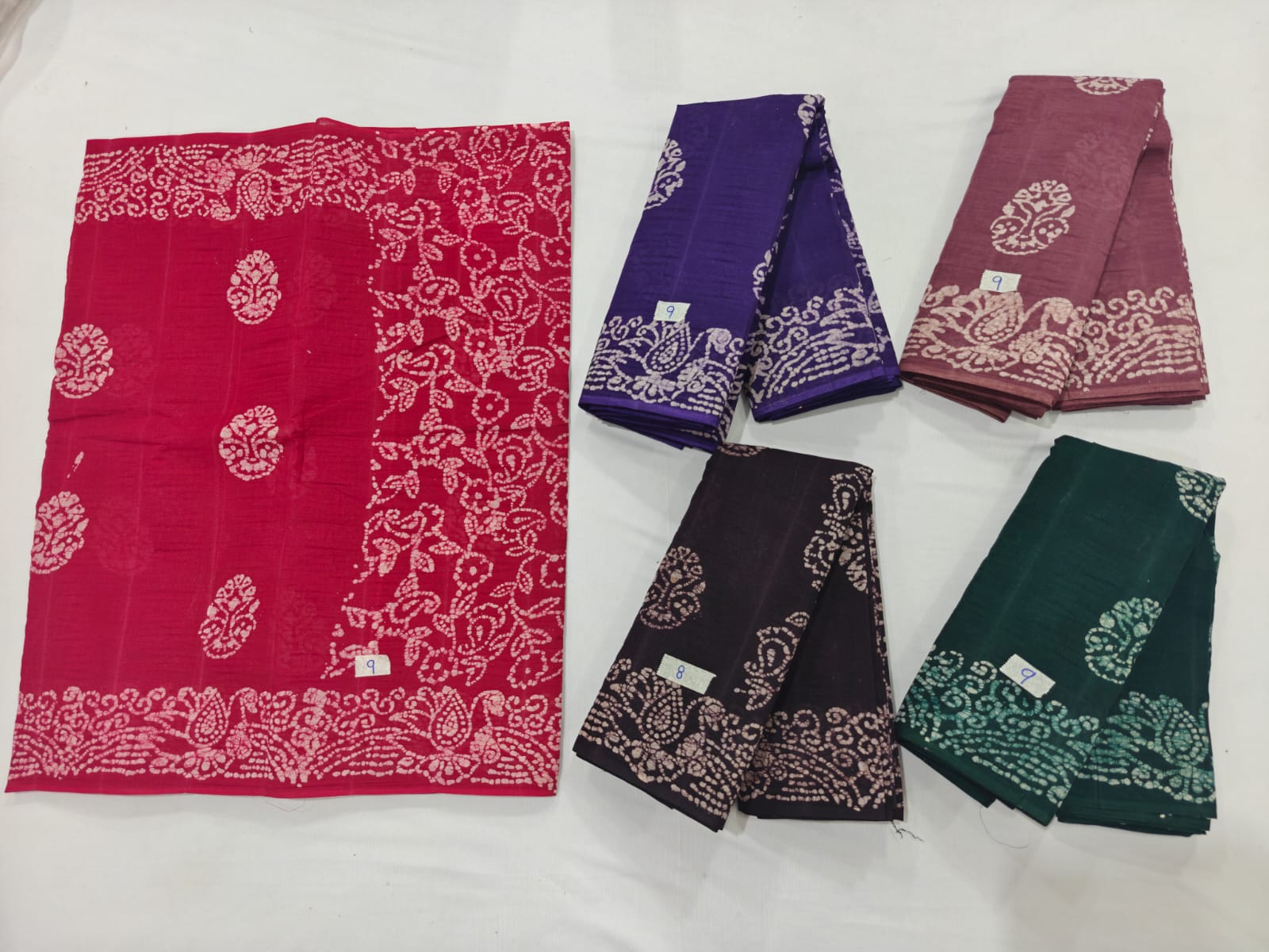 Dance Practice Sarees – Bharatanatyam Half Saree (Multiple Colours Available)