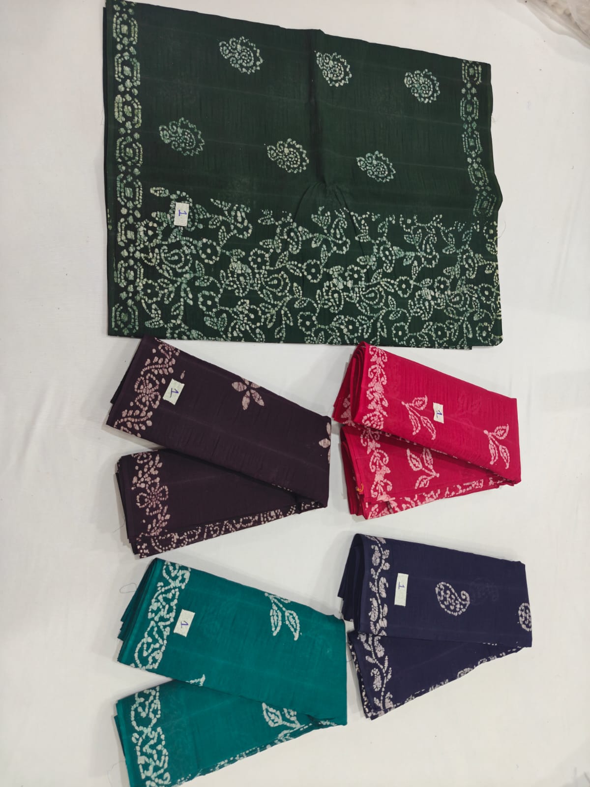 Dance Practice Sarees – Bharatanatyam Half Saree (Multiple Colours Available)