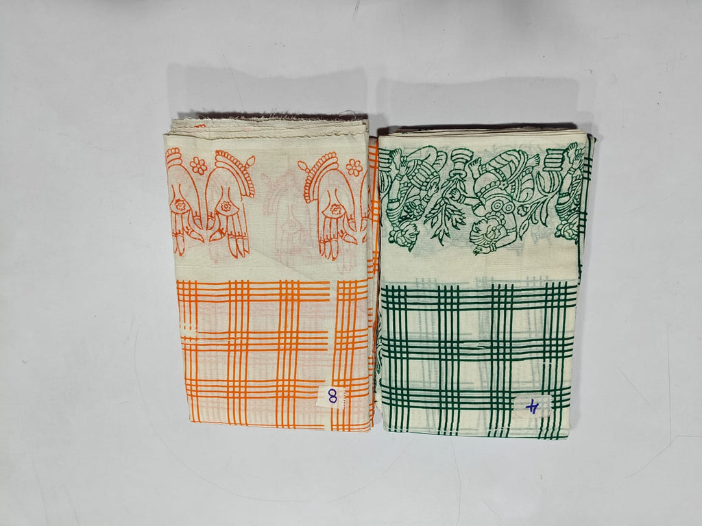 Dance Practice Sarees – Bharatanatyam Half Saree (Multiple Colours Available)