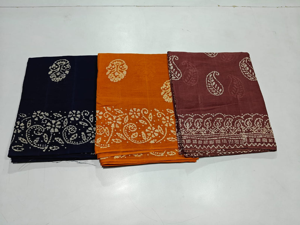 Dance Practice Sarees – Bharatanatyam Half Saree (Multiple Colours Available)