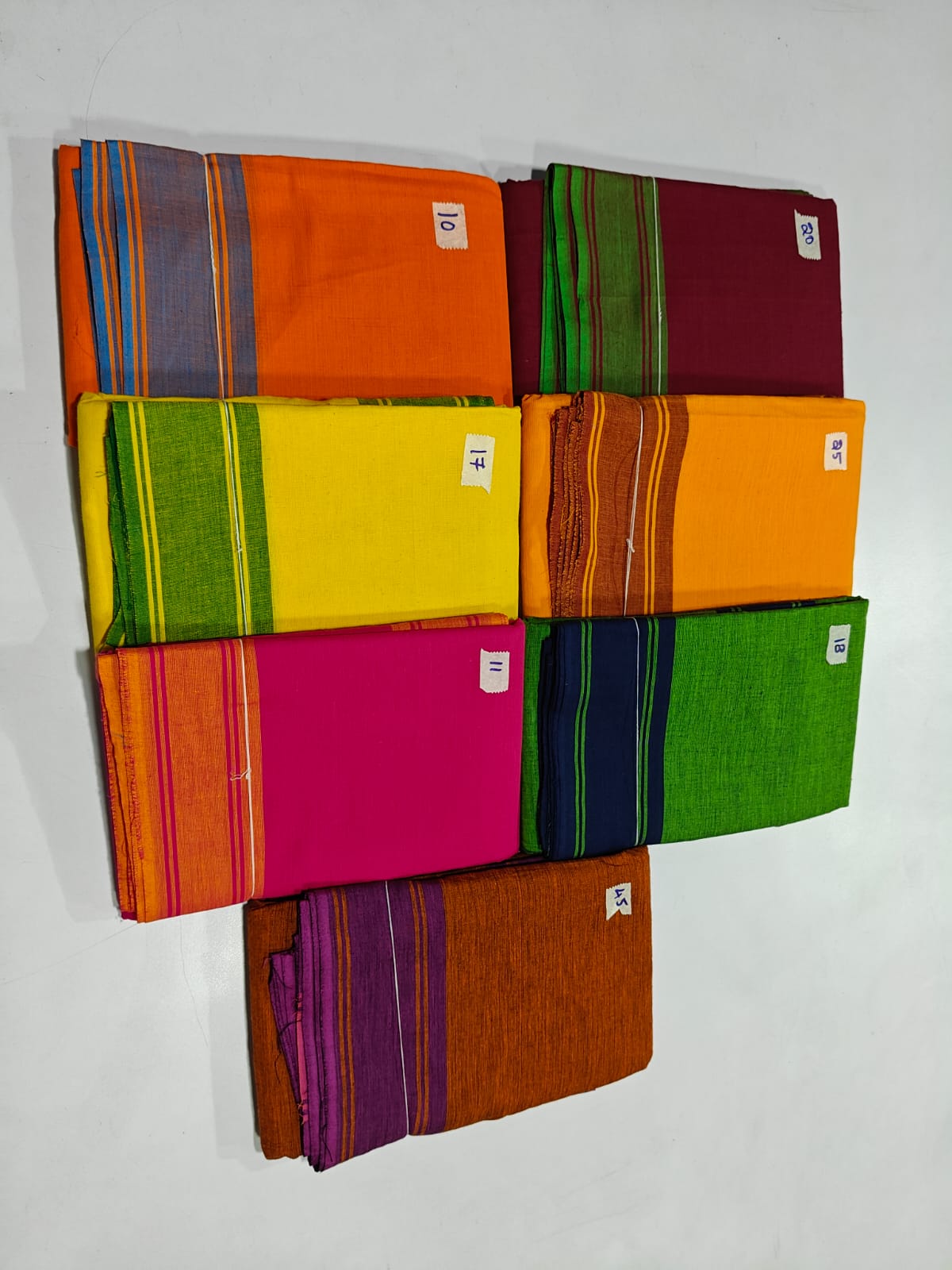 Dance Practice Sarees – Bharatanatyam Half Saree (Multiple Colours Available)