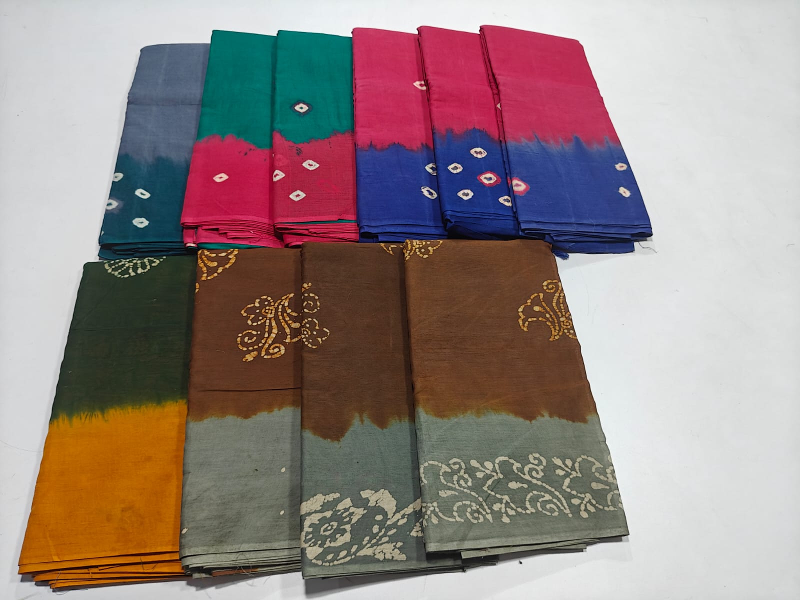 Dance Practice Sarees – Bharatanatyam Half Saree (Multiple Colours Available)