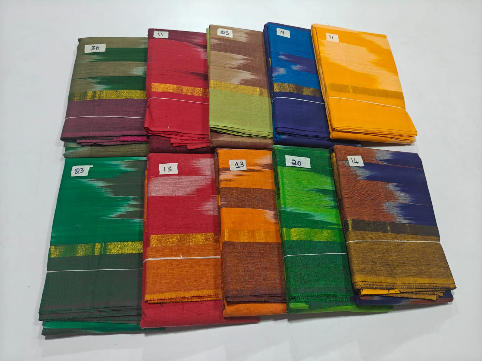 Dance Practice Sarees – Bharatanatyam Half Saree (Multiple Colours Available)