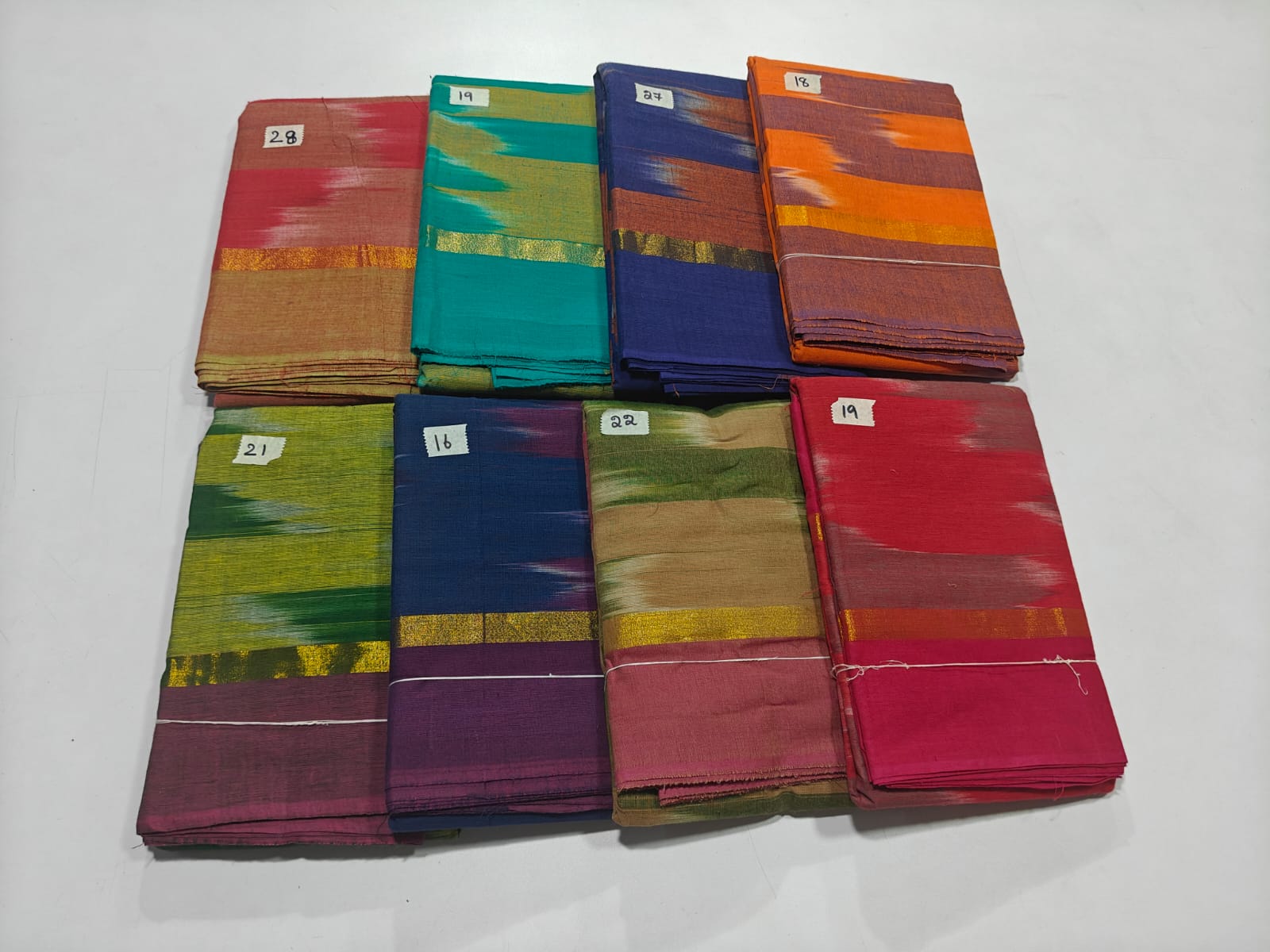 Dance Practice Sarees – Bharatanatyam Half Saree (Multiple Colours Available)