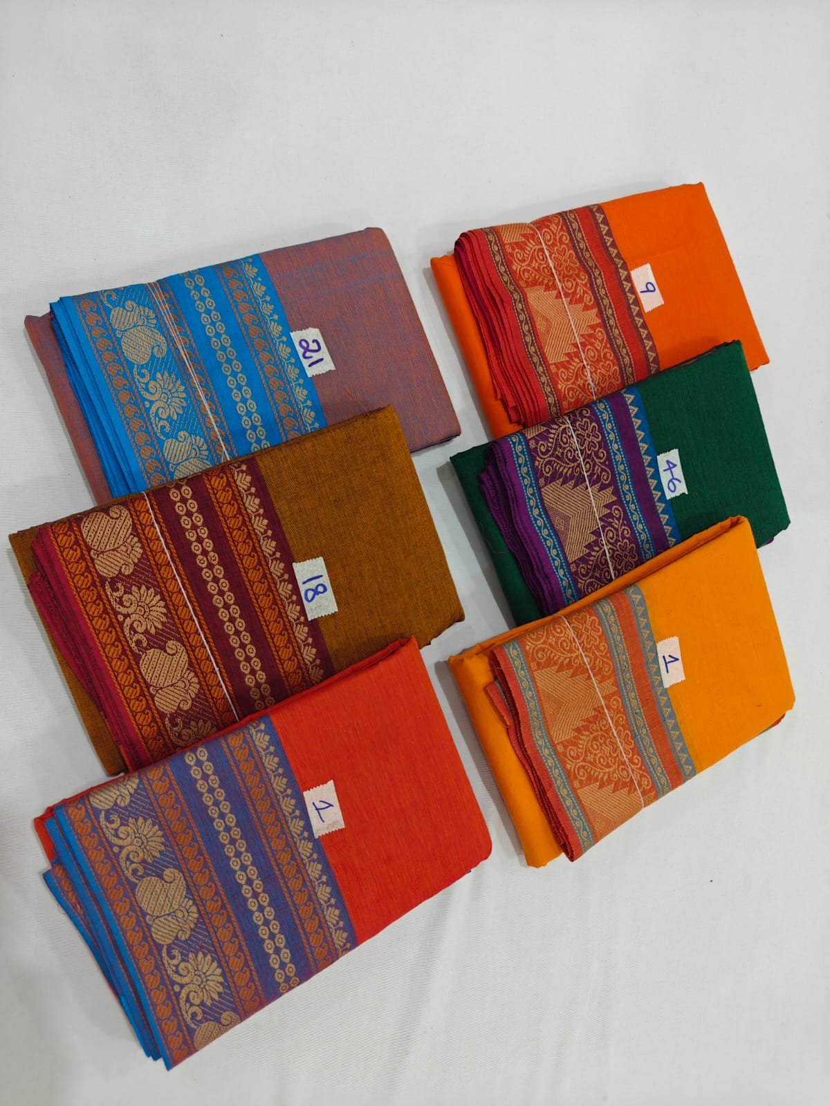 Dance Practice Sarees – Bharatanatyam Half Saree (Multiple Colours Available)